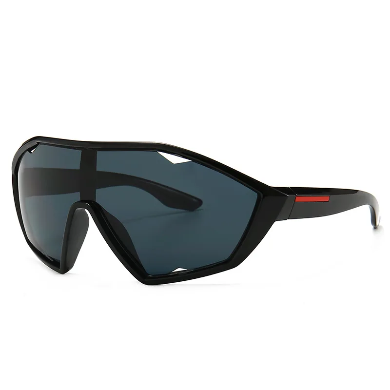 

Wholesale Retro Sport Custom Brand Unisex Bike Mask Modern Sunglasses, 8 colors