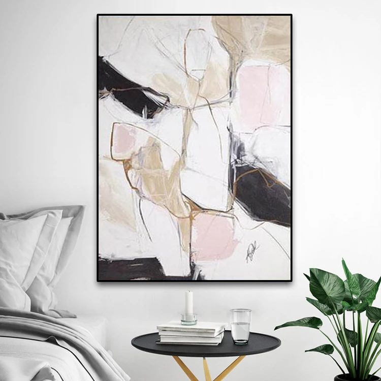 

Wholesale Modern Chinese Home Goods Decoration Canvas Painting Wall Arts