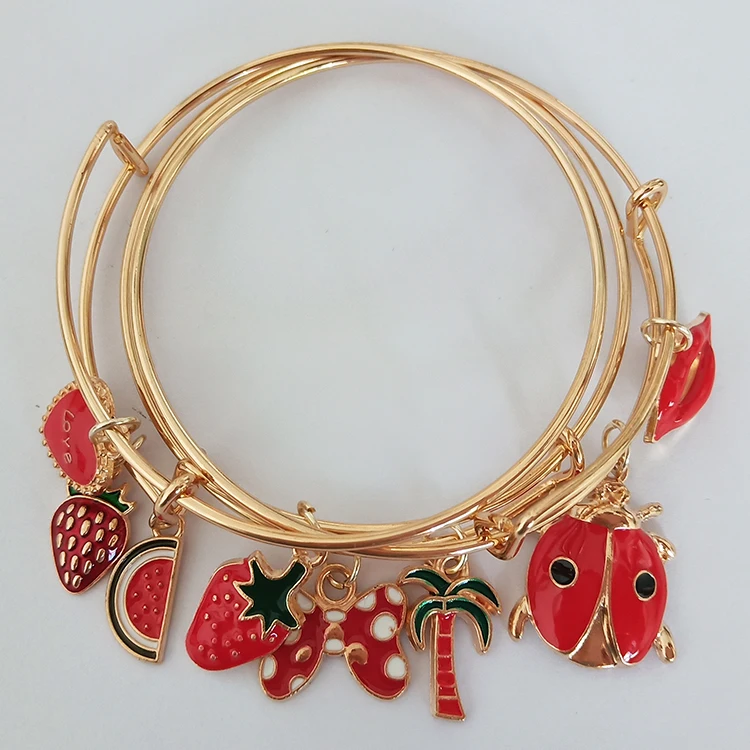 

Colourful channel friendship womens cc bracelets bangles man designer inspired charms for Enamel pendant