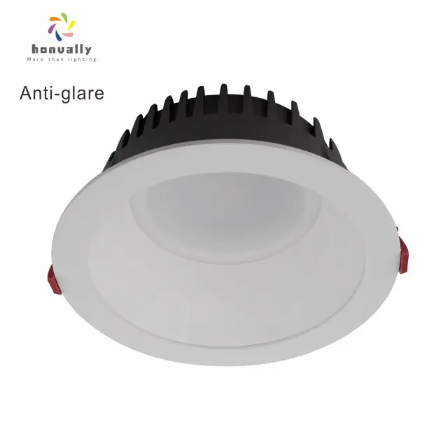 anti glare round led downlight surface mount 7w to 40w