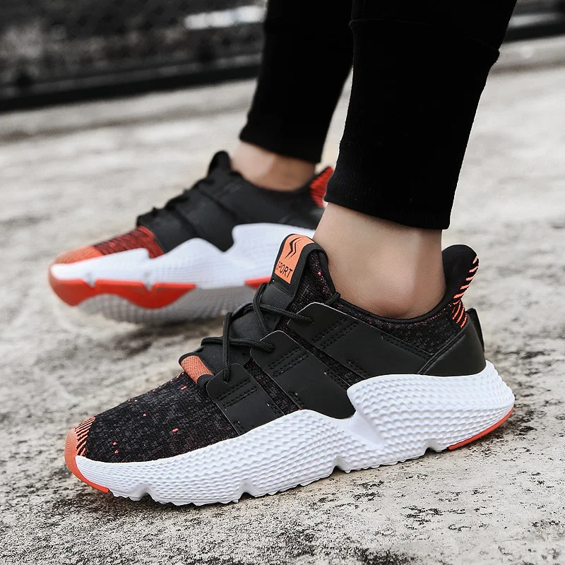 

Fashion Versatile Student Travel Non-slip Wear-resistant Men's Running Men Sneakers Mens Shoes Casual Sport 2021, Green,black/red,grey,black/white