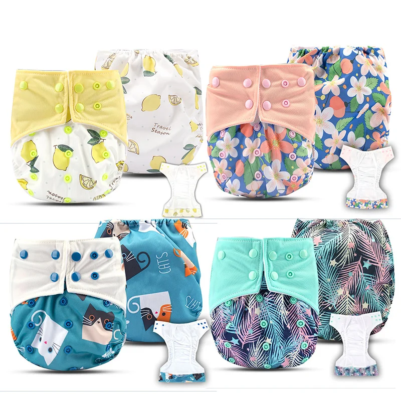 

geriatric diapers factory price Reusable Baby Nappies china company Washable cloth diapers reusable for boys and girls