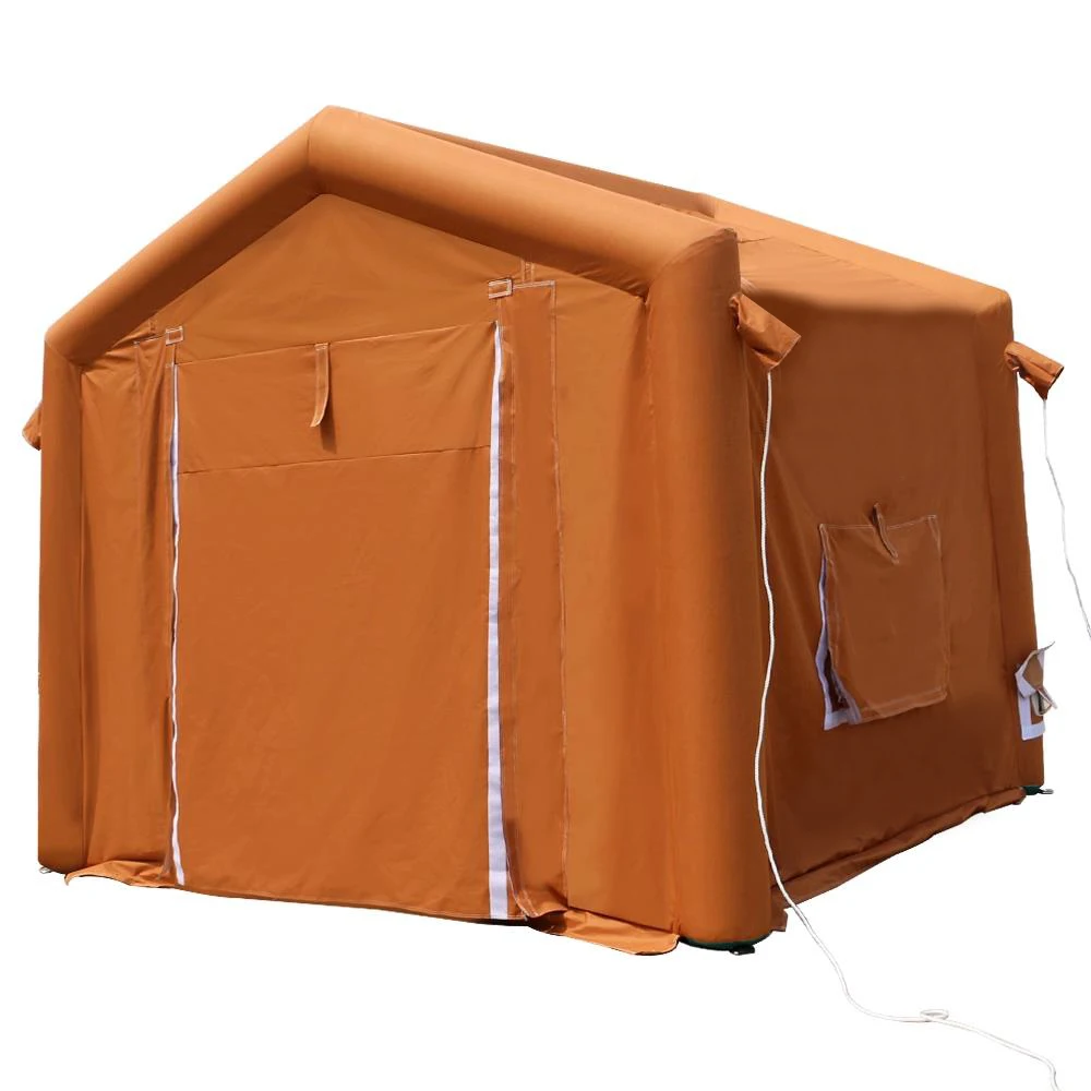 

Africa  square canvas military tents, Saudi arabia outdoor inflatable air tents for sale, Chocolate