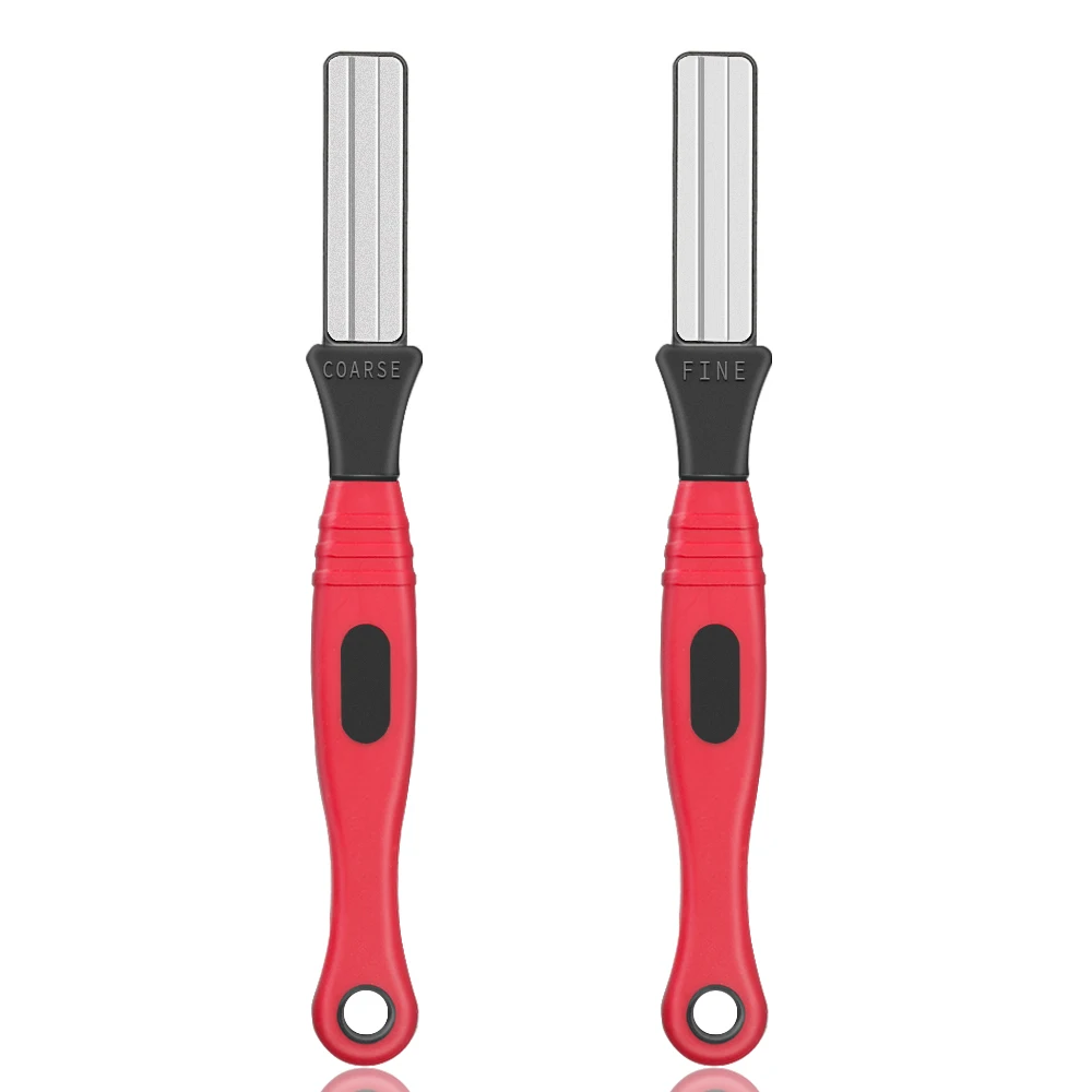 

Profession Fishhooks Fishing Hook Double Sided Outdoor Fish Hook Sharpener, Red