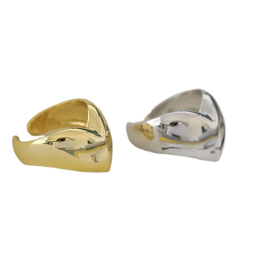 

Wholesale S925 Sterling Silver Wide Open Heart Rings