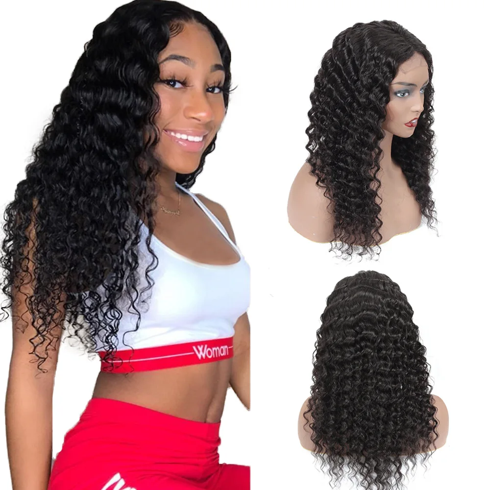 

High Quality Wholesale Human Hair Lace Front Wigs Curly Wave Human Lace Front Wig