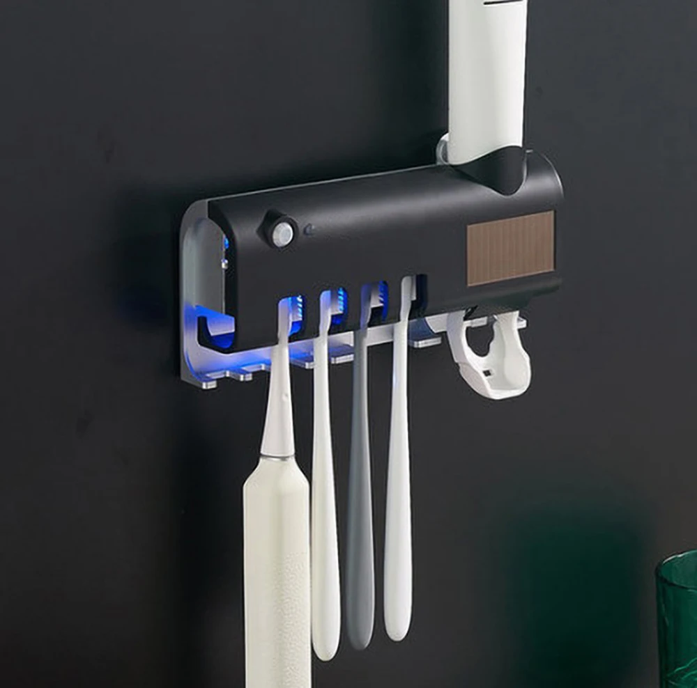 Rechargeable Smart UV Light Toothbrush Sterilization Automatic Toothpaste Dispenser .jpg