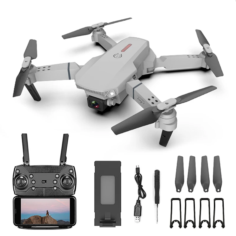 

2021 Global Trending on Amazons Online 720P 4K Dual Drone Camara VS Mavic Mini Air Drone E58 E88