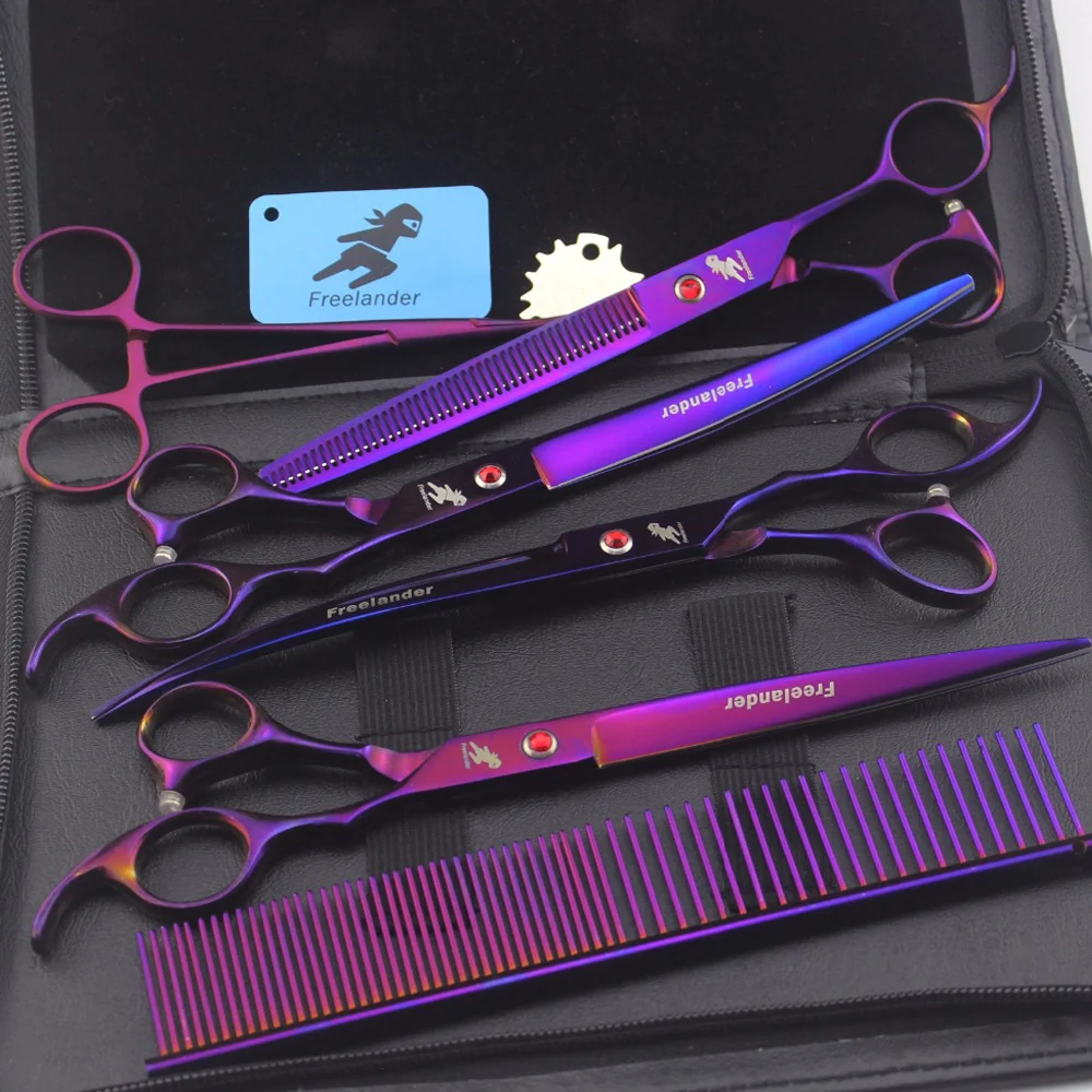 

Barber Salon Equipment Cutting Pet Grooming Barber Scissors Kit