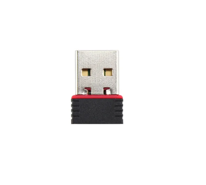 

New Listing High Quality Built-in Antenna USB Adapter Mini Network Card, Black