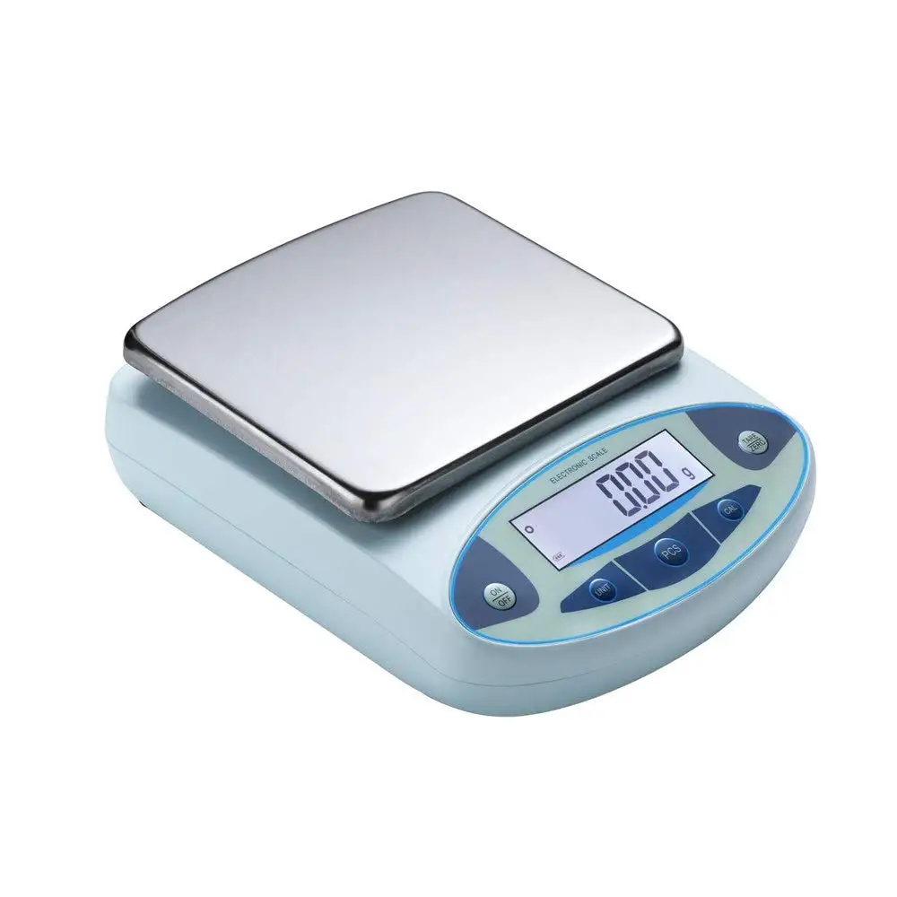 

Fine test instrument of 0.01g Jewellery weighing scale, White