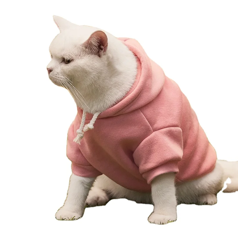 

hot sale different color high quality cotton super soft blank large dog hoodies
