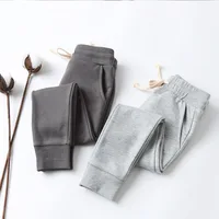 

New arrival blank design casual kids boys hip-hop cotton sweat pants