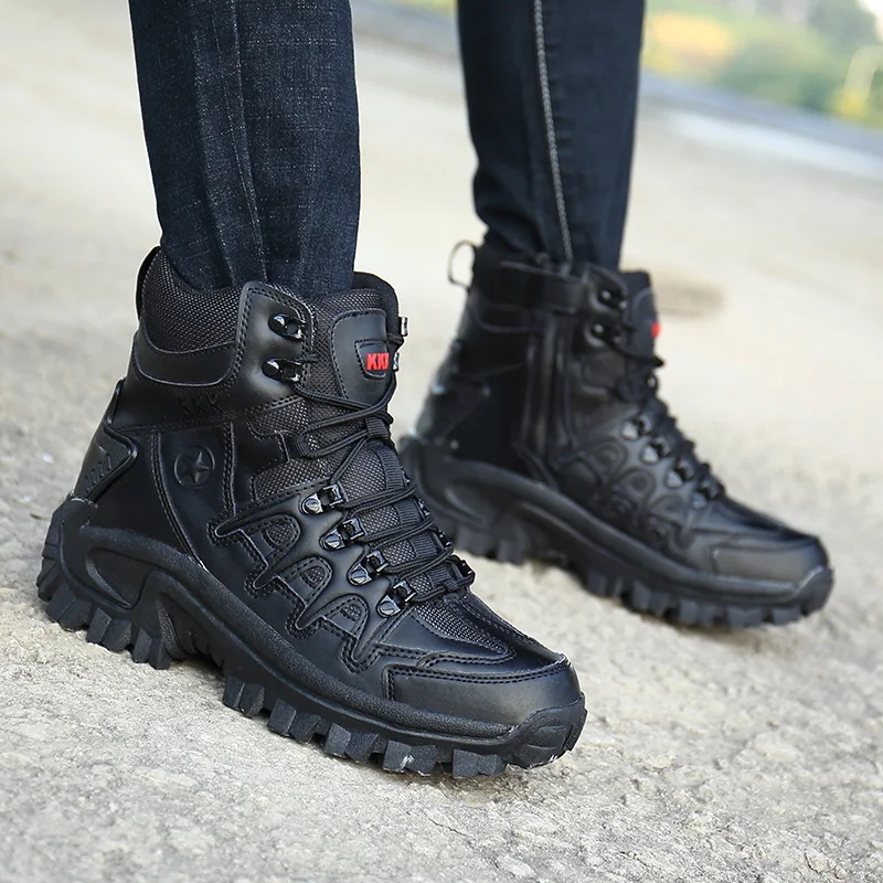 

Lastes fashion work outdoor comfortable cool man hiking combat boots