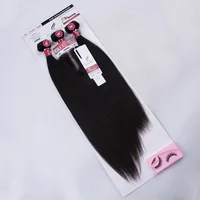 

Hot Sale 100% Real Human Raw Brazilian Virgin Hair, One Pack Solut Human 60g 60g 55g Straight Hair Bundles With Lace Closure