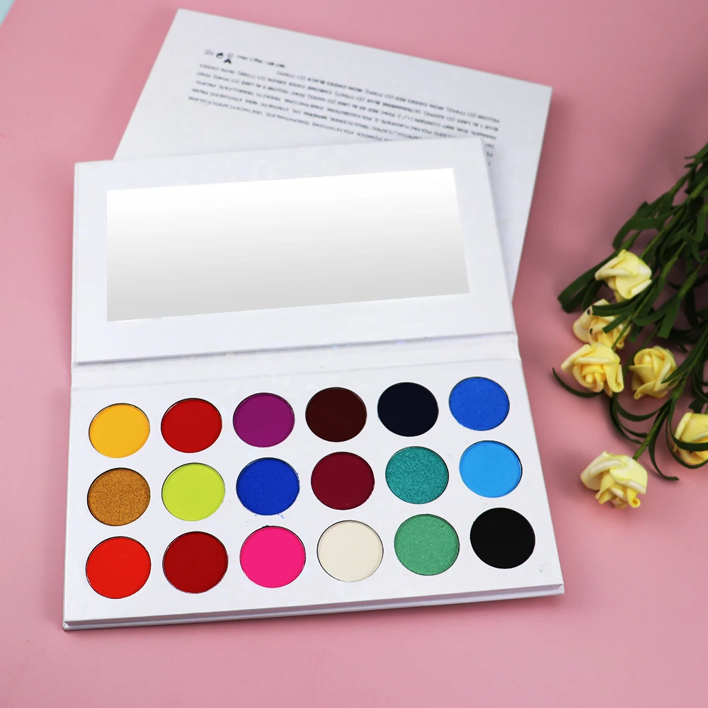 

Private label blue eyeshadow bling eyeshadow palette blending eye shadow brush