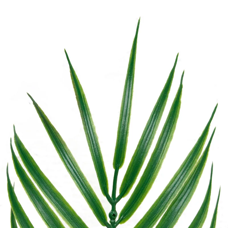 Factory Sale Plastic Palm Leaves Wedding Leaves Decoration Artificial