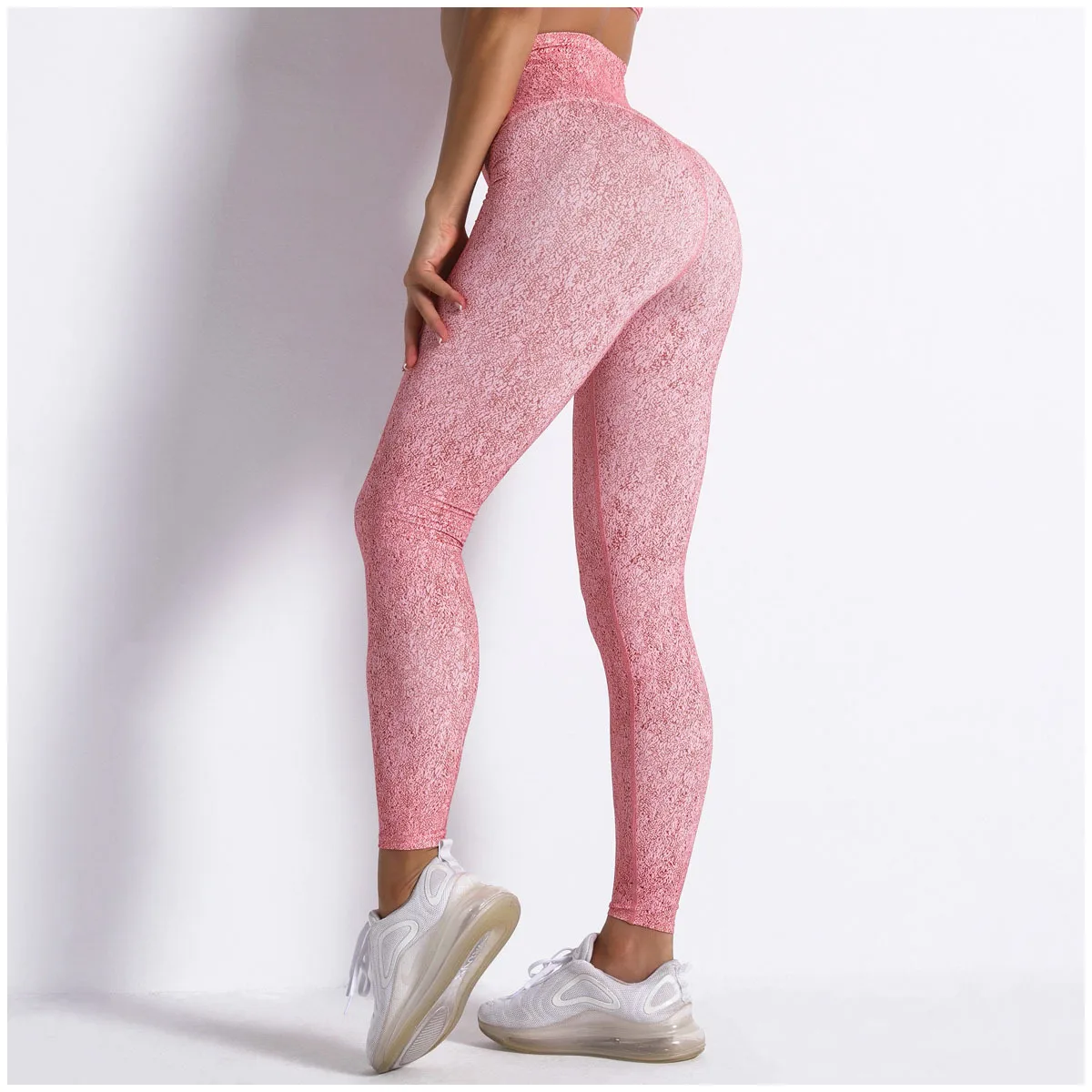 

Breathable Floral Printing High Waist Sexy Yoga Workout Tight Pants Gym Sports Fitness Leggings For Women