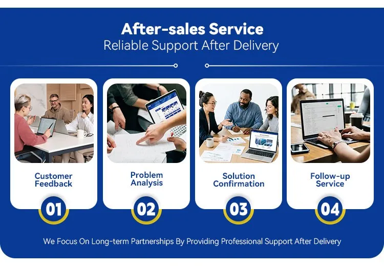 Rhinails fastener after-sales service process with 24 hour response and follow-up support