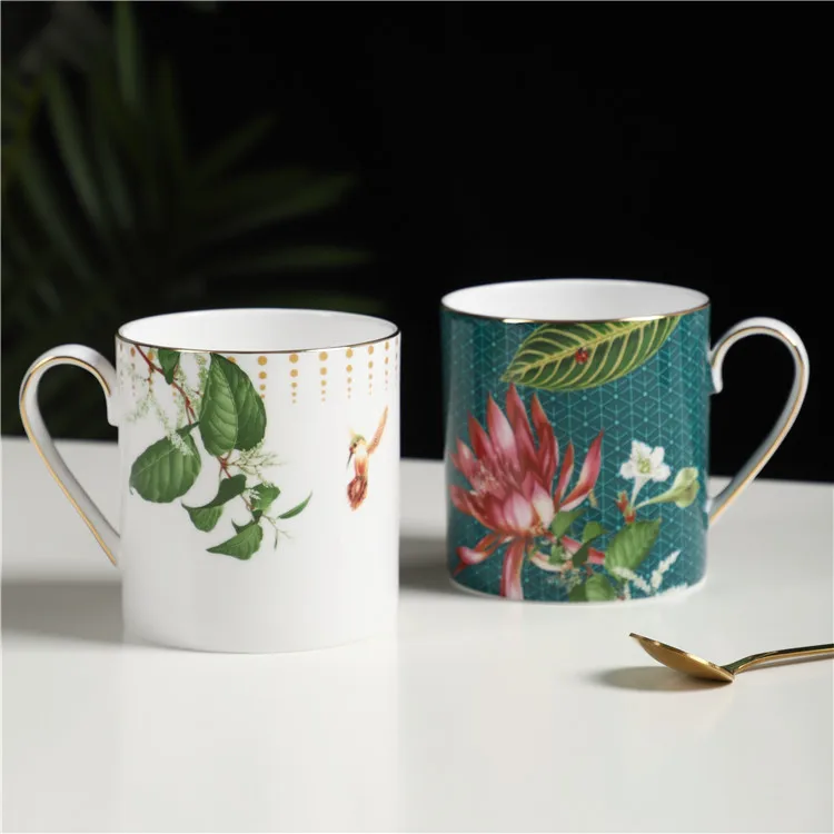 

Low MOQ customized fancy food grade restaurant hotel drinking mugs / wholesale mug for sale, Customized colors acceptable