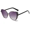 Latest Decoration Classic Glasses Fashion Ladies Sun Glasses Women Feature Personality Flash Frame Women Cat Eye Sunglasses