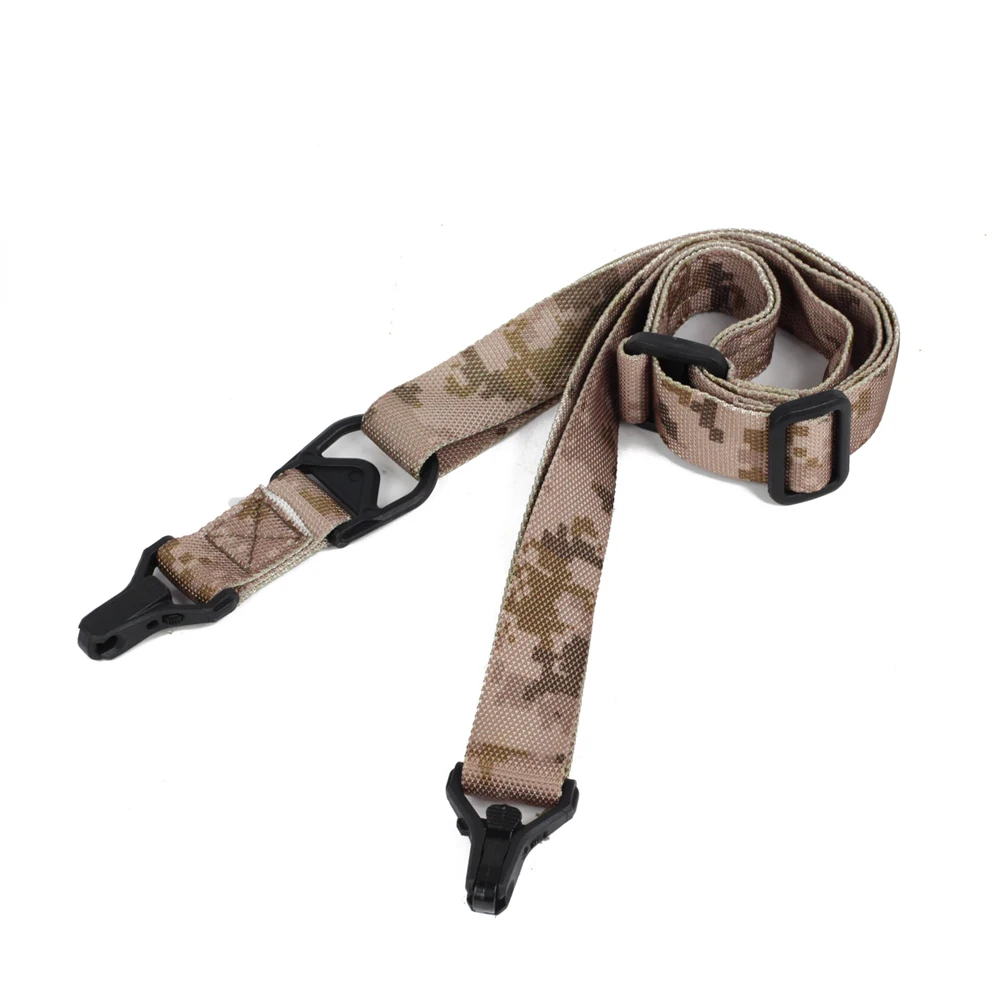 

Adjustable Tactical Gun Sling Belt Single Point 1000D Heavy Duty Mount Bungee Military Rifle Sling Kit Airsoft Strap