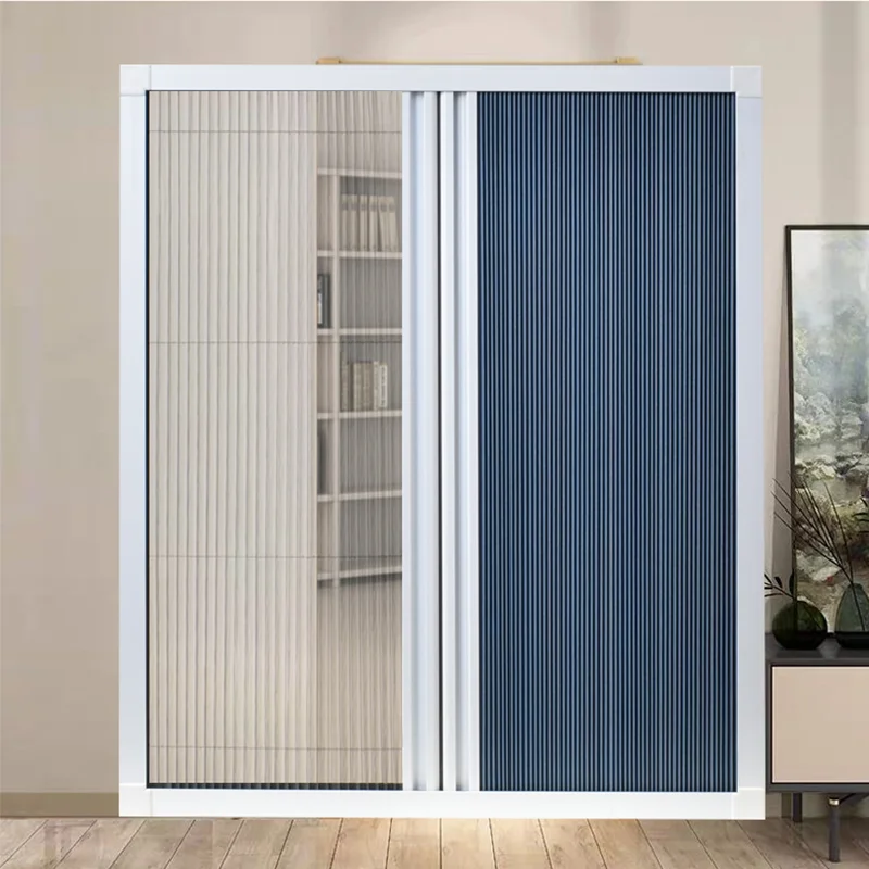 100% Blackout Dual Cellular Shade Honeycomb Blinds Insect Mesh for Sliding Door Modern Design Insect Prevention Cellular Shade