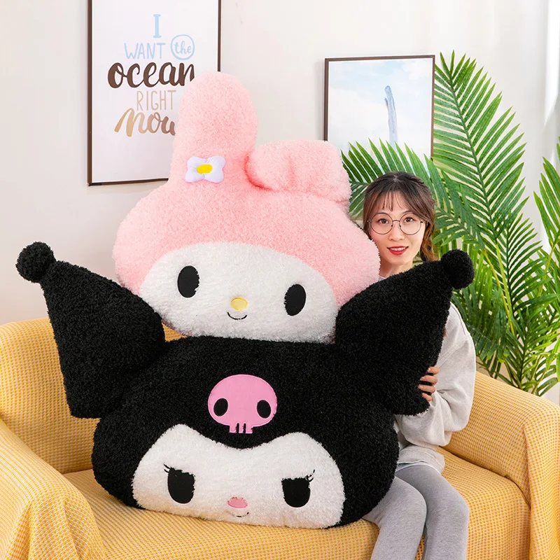

Oversized Kawaii Plush Toys Cute Cartoon Doll Sofa Valentine's Day Gift Sanrio Melody Pillow Cushion