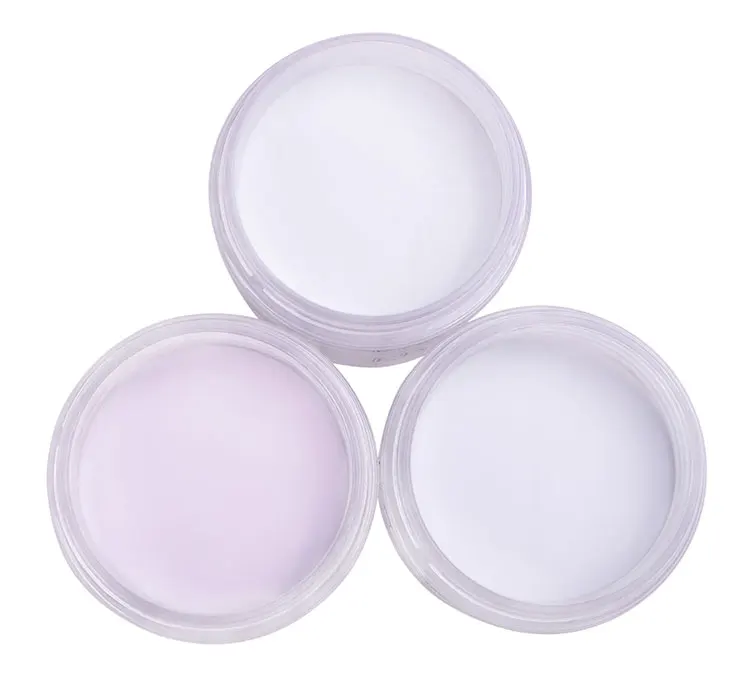 OEM Wholesale Pink Clear White Color Bulk Dipping and Liquid Resin Nail Acrylic Powder