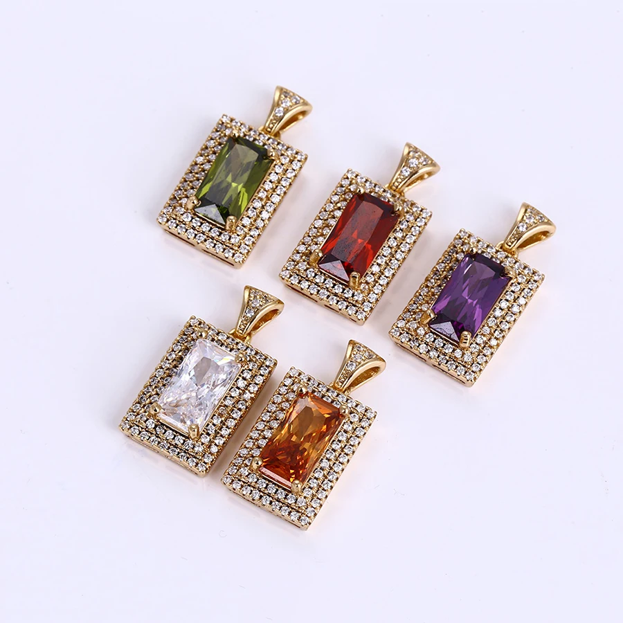 

32895 xuping 2020 America Best selling 18k gold plated pendant for women