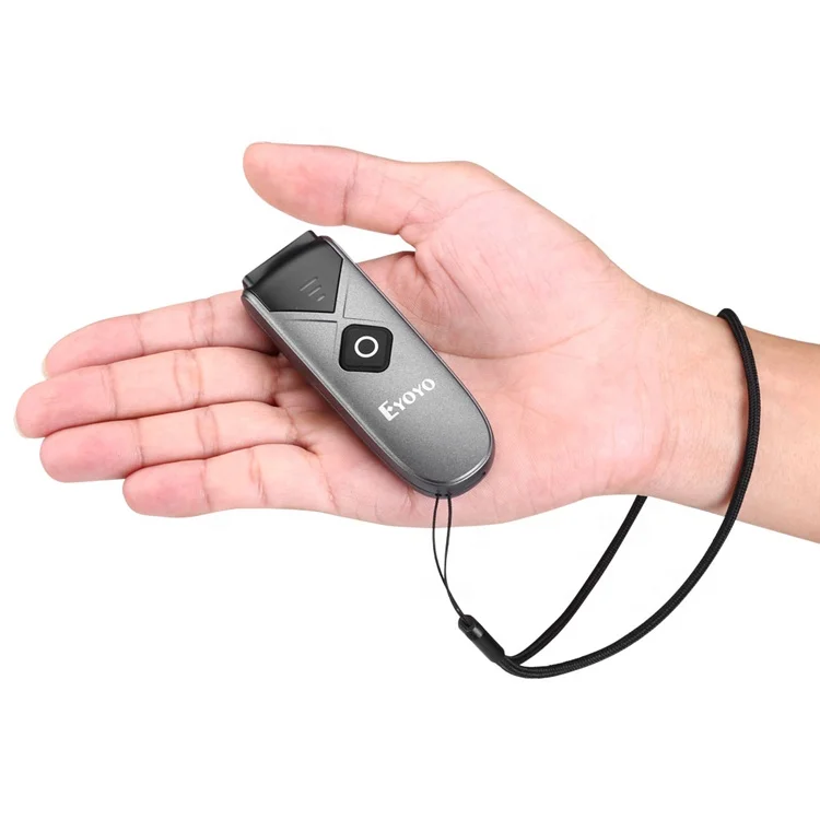 

Eyoyo Large Capacity Storage Super Mini Portable Pocket 2D Barcode Scanner With 3-in-1 Connection Modes