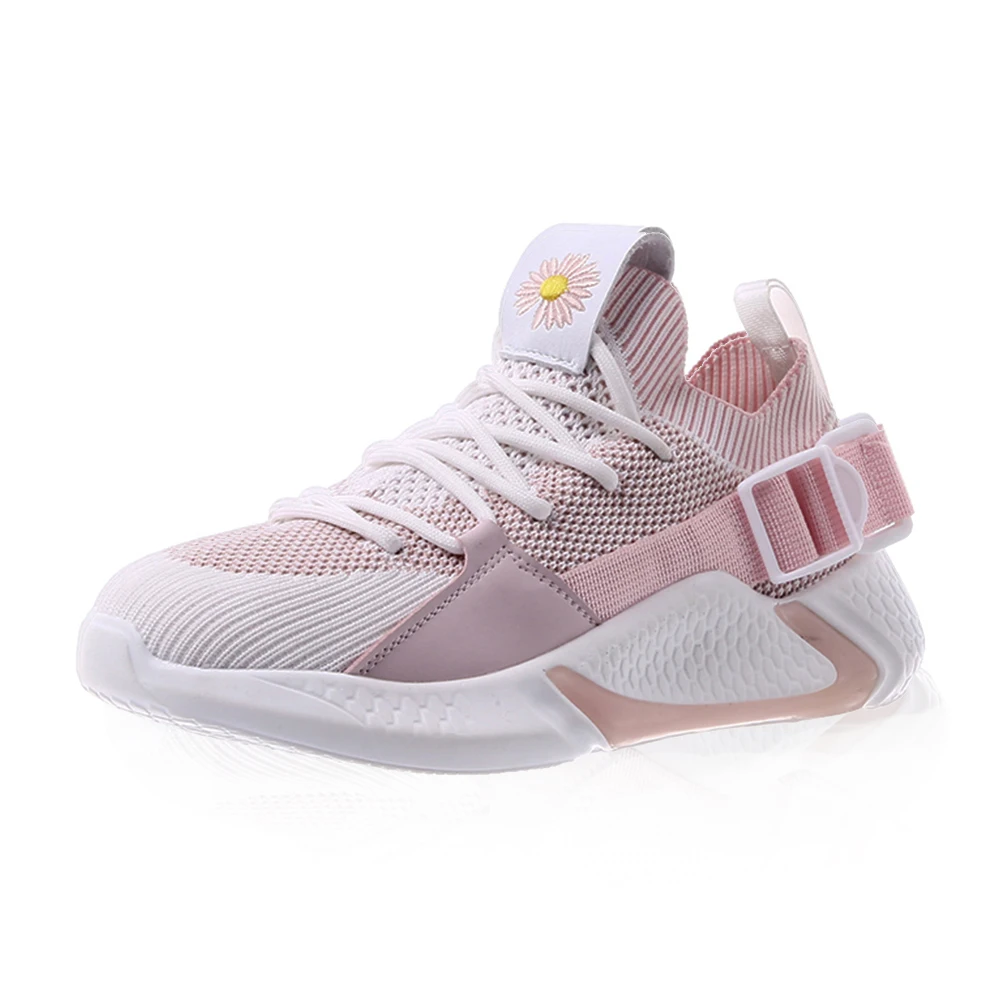 
Lightweight breathable sneakers knit mesh running sport shoes 