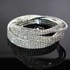 New Arrival CZ Rhinestone Crystal Stretch Strand Choker Tennis Anklet