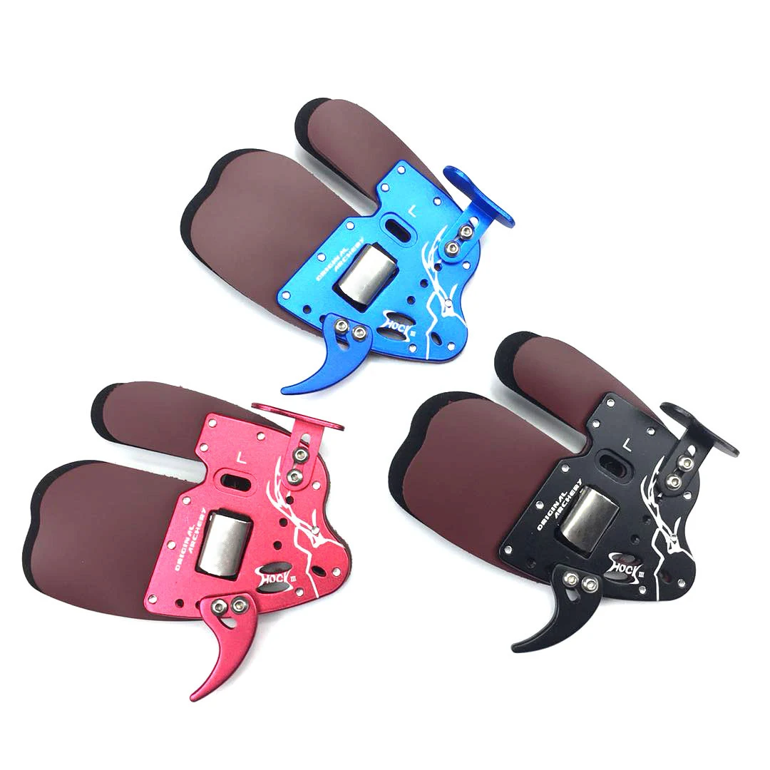 

Archery Finger Guard Protection LH / RH for Genuine Tradition Bow Hunting Shooting