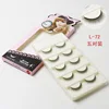 5 pairs Manual False Eyelashes Natural Soft Cotton Stem Make Up Stage