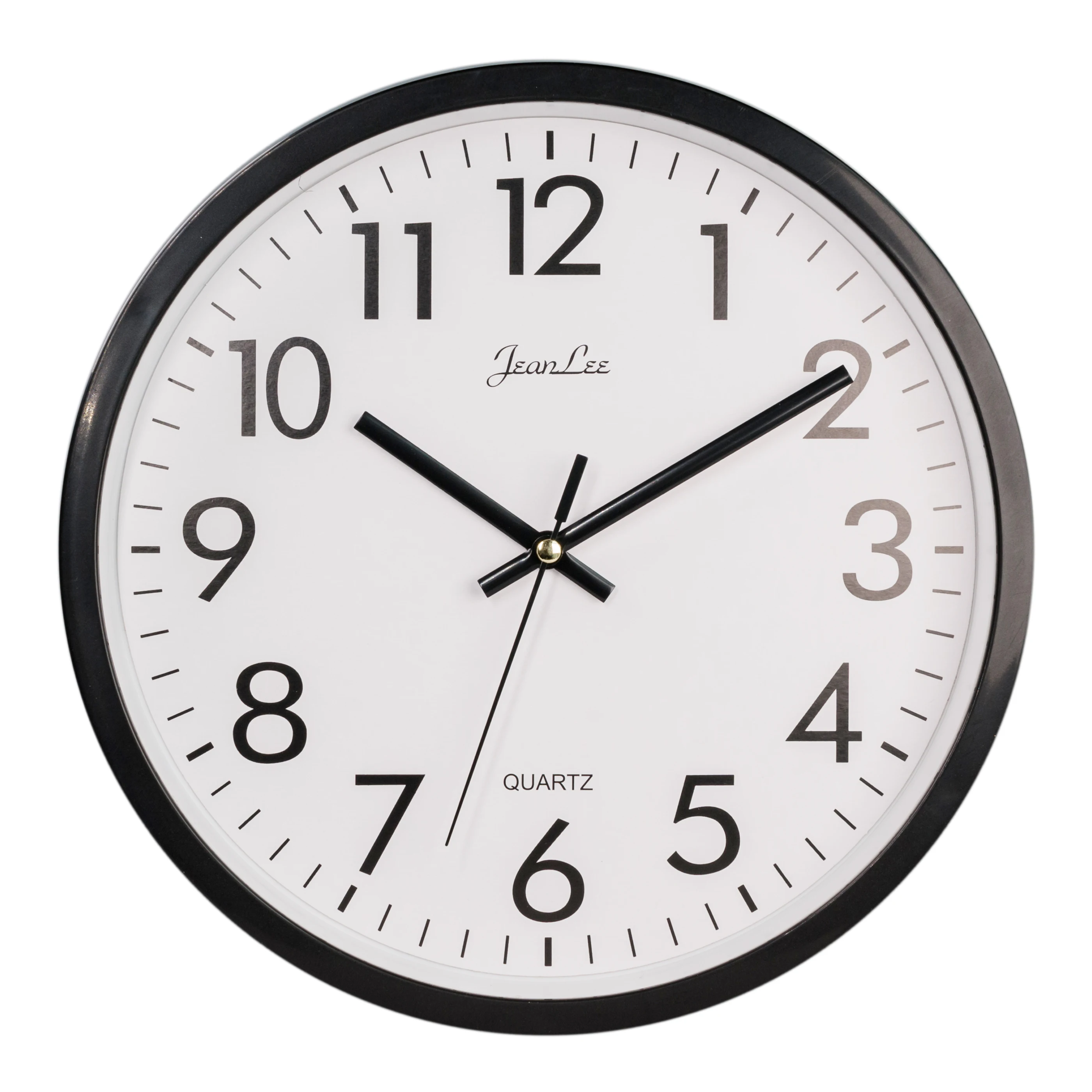 

Modern home decor clock Simple Round Design 10 inch Plastic Wall Clock Wall Watch