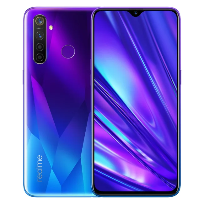 

Original for Realme 5 Pro mobile phone Global Version Smart Mobile Phone 6.3'' Octa Core 48MP Quad Cameras