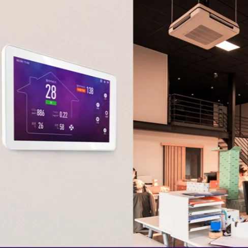 
Smart Controller Home Suitable for Fresh Air System Fan Coil Unit Dehumidifier Ventilation Controller Home Office 