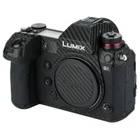 

Carbon Fiber Black Anti-Scratch 3M Material Enhances The Grip Protective Skin Film For Panasonic Lumix S1, S1R