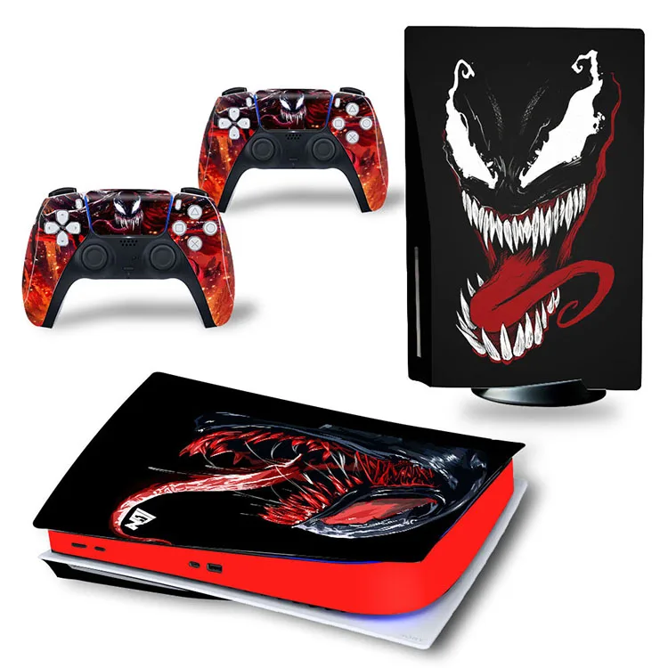

For Playstation 5 PS5 Sticker Cover Skin Decal Vinyl Console Controller Accessories Skin High Quality, Optional