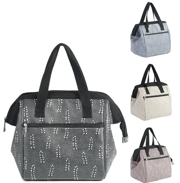 

Wholesale large thermal insulation lunch food cooler bag food delivery cooler bag, As below
