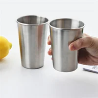 

customize logo metal stainless steel sliding lids coffee/wine/beer drinking insulated tumbler cup in bulk with straw