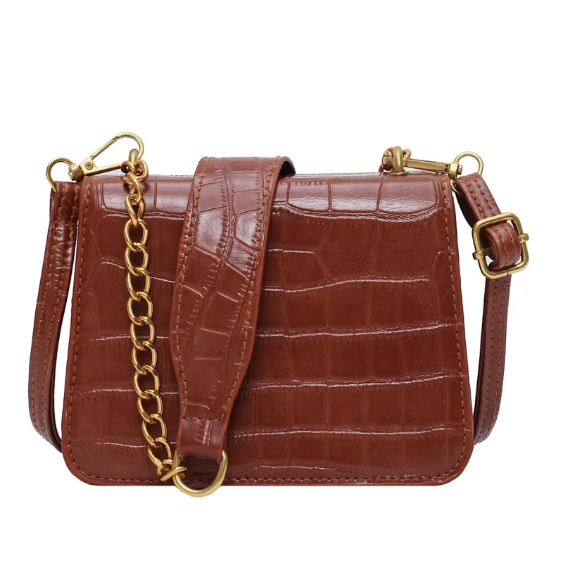 

Women's bag female 2020 new autumn and winter fashion women's new trend small shoulder bag Small square leather purse