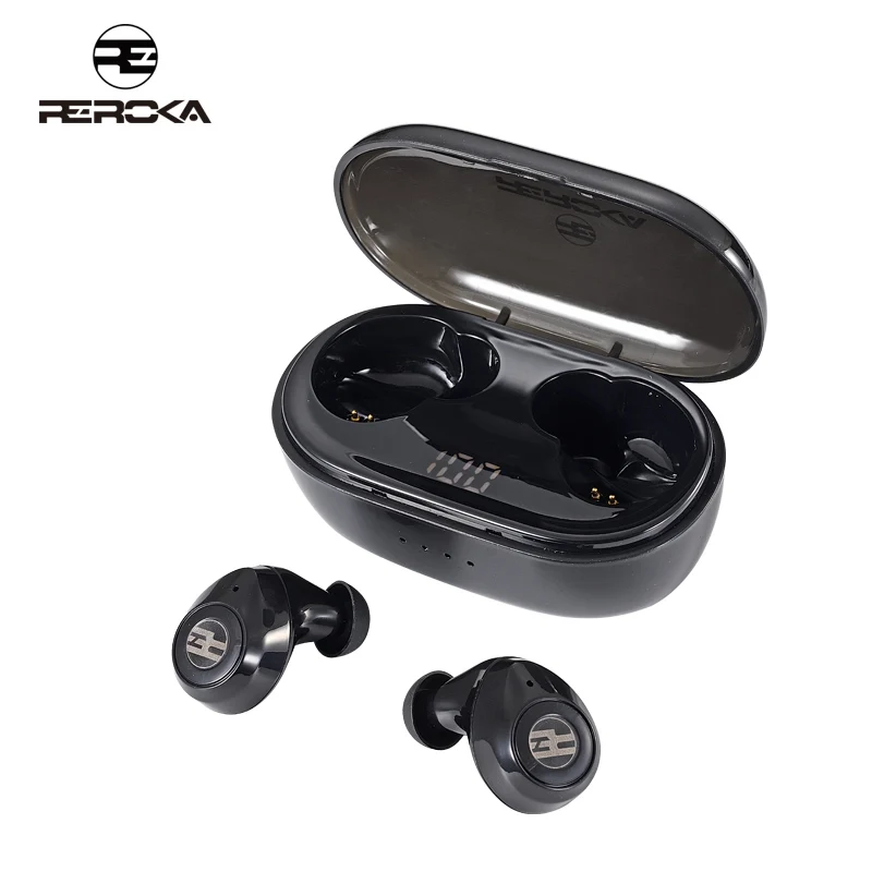 

Free Shipping TWS Bluetoo Wireless Earbuds REROKA Revolution TWS 5.0 Earbuds with Display