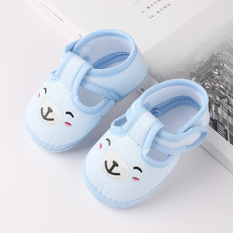 

Newborn Baby Girl Boy Shoes Soft Sole Cartoon Anti-slip Shoes Comfortable Cotton Toddler Baby Shoes Baby First Walk zapatos