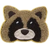 Personalized made Fashion Bear head chenille embroidery Patches