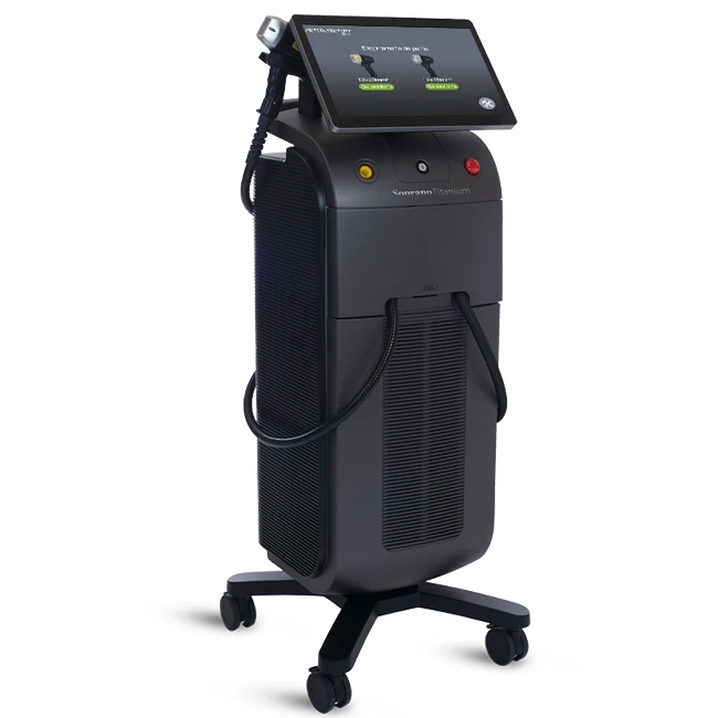

Ce Approved Laser Diodo Soprano Hair Removal Machine For Sale, Black
