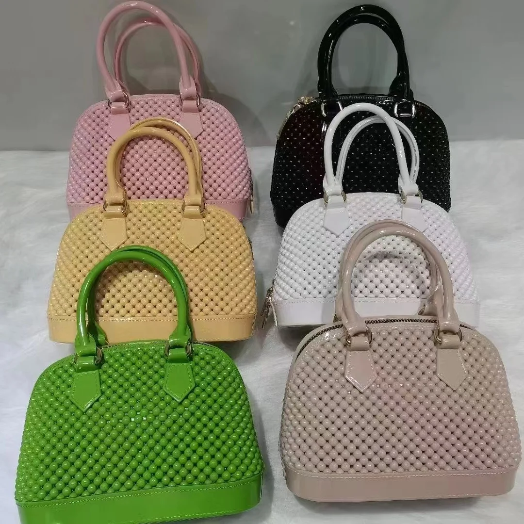 

Lady Pvc Water Resistant Latest New Handbag Purse Shell handbag