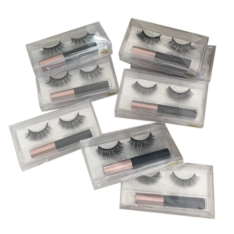 

wholesale magnetic lashes kit invisible magnetic lashed magnetic false eyelash set magnetic eyelashes no glue no eyeliner