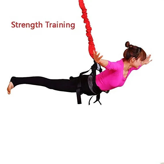 

Factory Supply Fitness Bungee Dance Workout for Indoor and Outdoor, Black
